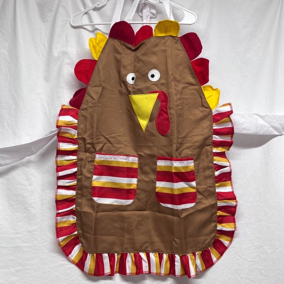 Thanksgiving Turkey apron with headband - Picture 1 of 4
